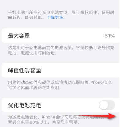 安居苹果15维修分享iPhone15充电到80%就充不进电了怎么办 