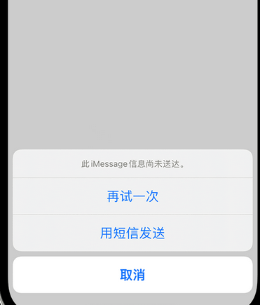 安居apple维修iPhone上无法正常发送iMessage信息