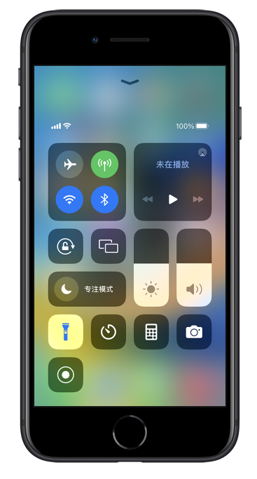 安居苹果14维修分享苹果iPhone 14 Pro手电筒开启方法 